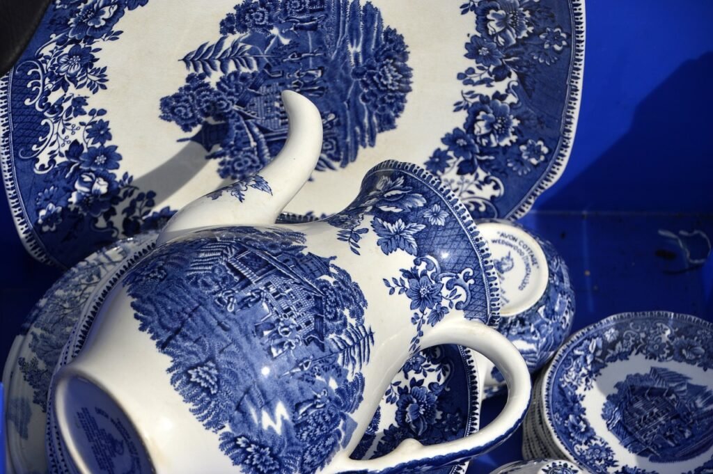 Blue Pottery